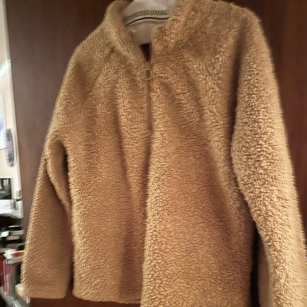 Dittos Tan Sherpa Sweater